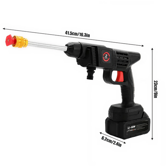 Aparat de Spalat cu Presiune 20 Bari | Acumulator 36V | Rezervor Detergent 200 ml | Furtun 5 m