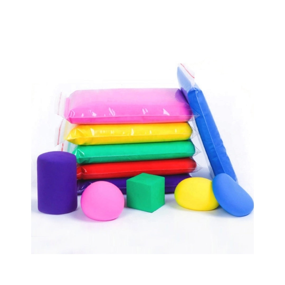 Plastilina Super Light Clay 24 culori cu ustensile de modelat