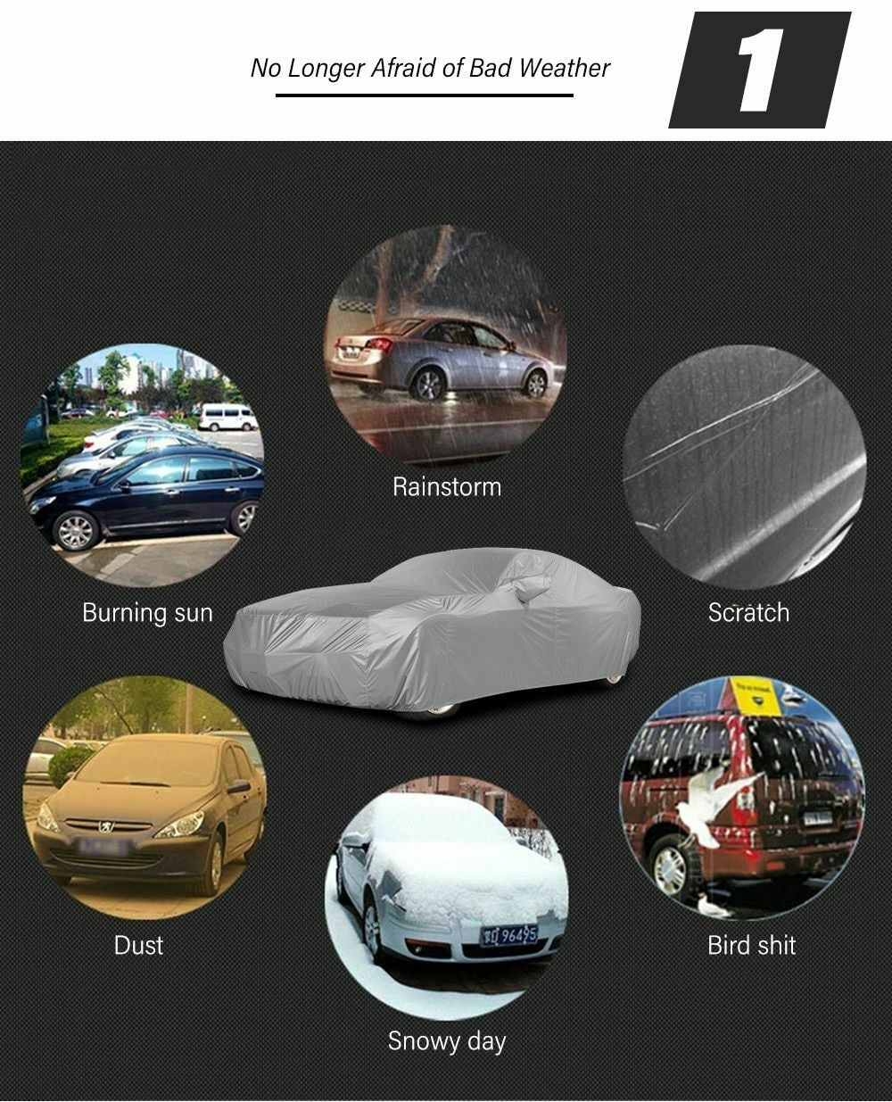Prelata Auto Impermeabila si Anti-Zgariere All-Season
