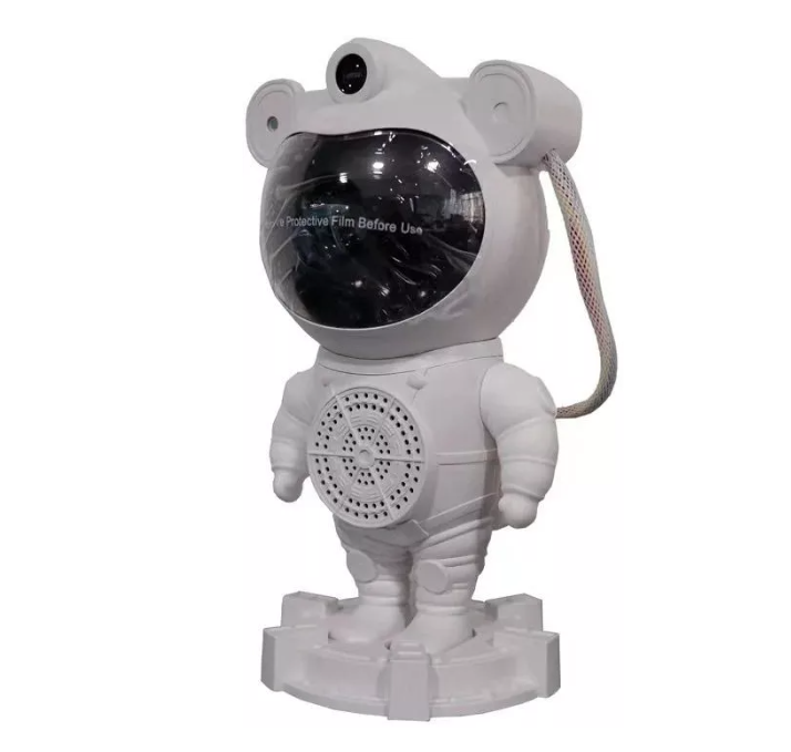 Proiector Astronaut cu Stele și Aurore Boreale, Boxă Bluetooth, Telecomandă și Timer