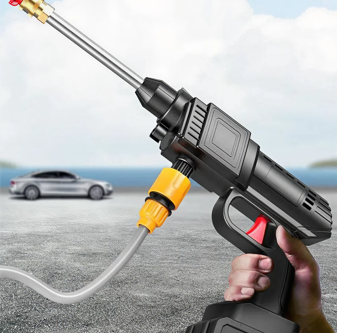 Aparat de Spalat cu Presiune 20 Bari | Acumulator 36V | Rezervor Detergent 200 ml | Furtun 5 m