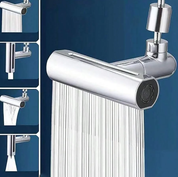 Cap de robinet WERSTIL multifunctional cu 4 moduri de pulverizare