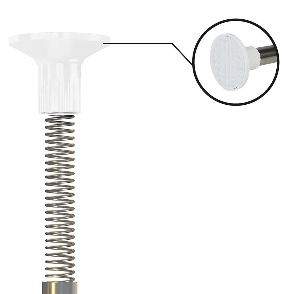 Etajeră Colț Pentru Baie și Duș | 4 Rafturi Reglabile | Înălțime 100–260 cm | Montare Pe Colț