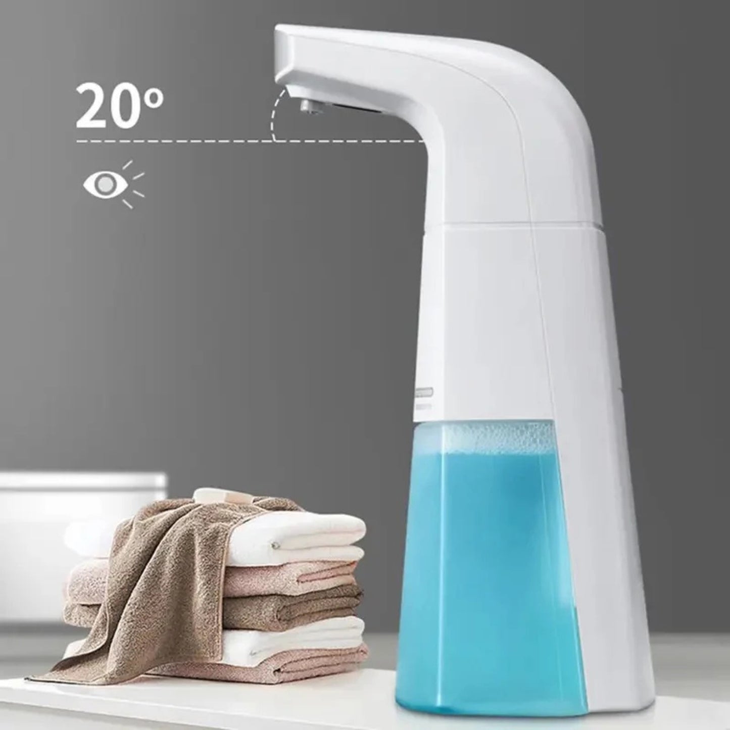 Dozator De Săpun Spumă Cu Senzor De Mișcare | Automat, 250 ml, Design Modern