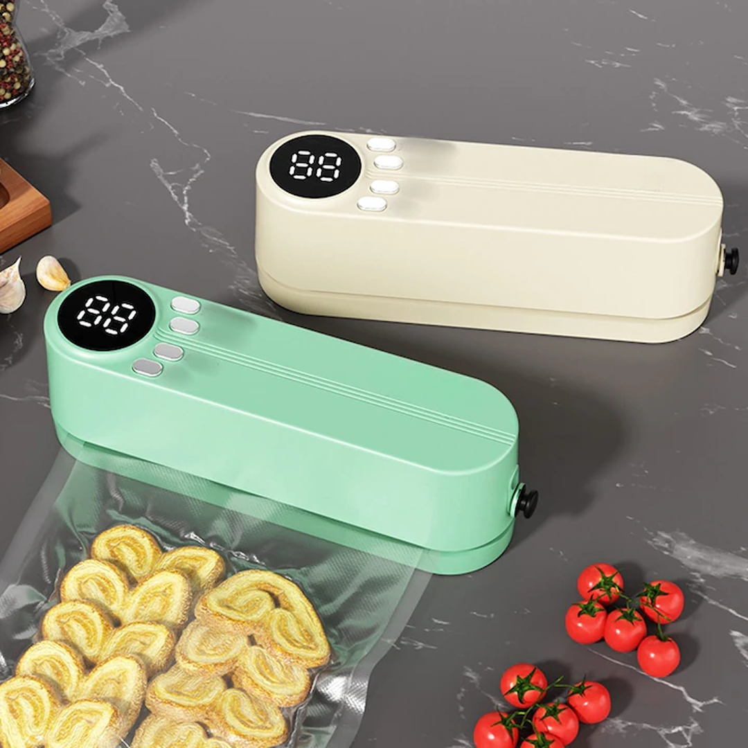Aparat Vidat Alimente Cu Baterie | 60kPa Aspiratie | 120W | Afisaj Digital | 3 Moduri | Temporizator | Portabil