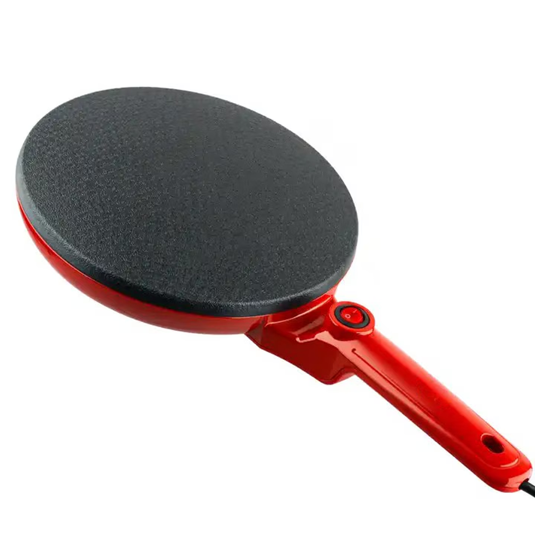 Plita Electrica Tigaie pentru Clatite 800W | Invelis Antiaderent Titan | Gatire Rapida 20 Secunde | Usor De Curatat | Compacta