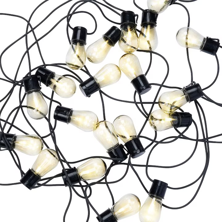 Ghirlanda Decorativa LED Vilde | 30 Becuri LED | Functie Timer | IP44 | 30 m | Lumina Calda | Interior & Exterior