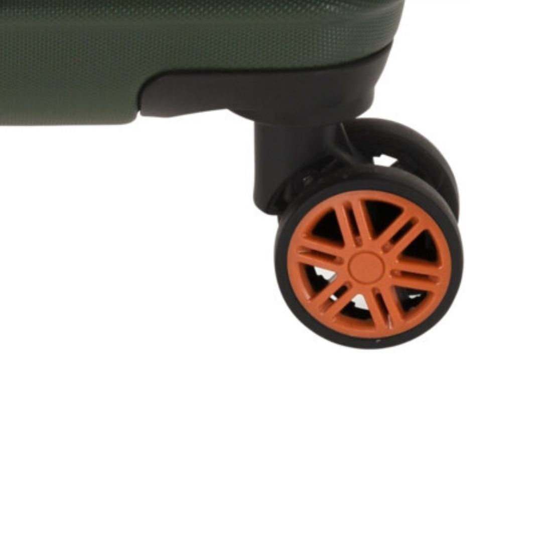 Set 3 Trolere ProWorld Explorer | ABS | 72 / 61 / 53 cm | Roti 360° | Inchidere cu Cod