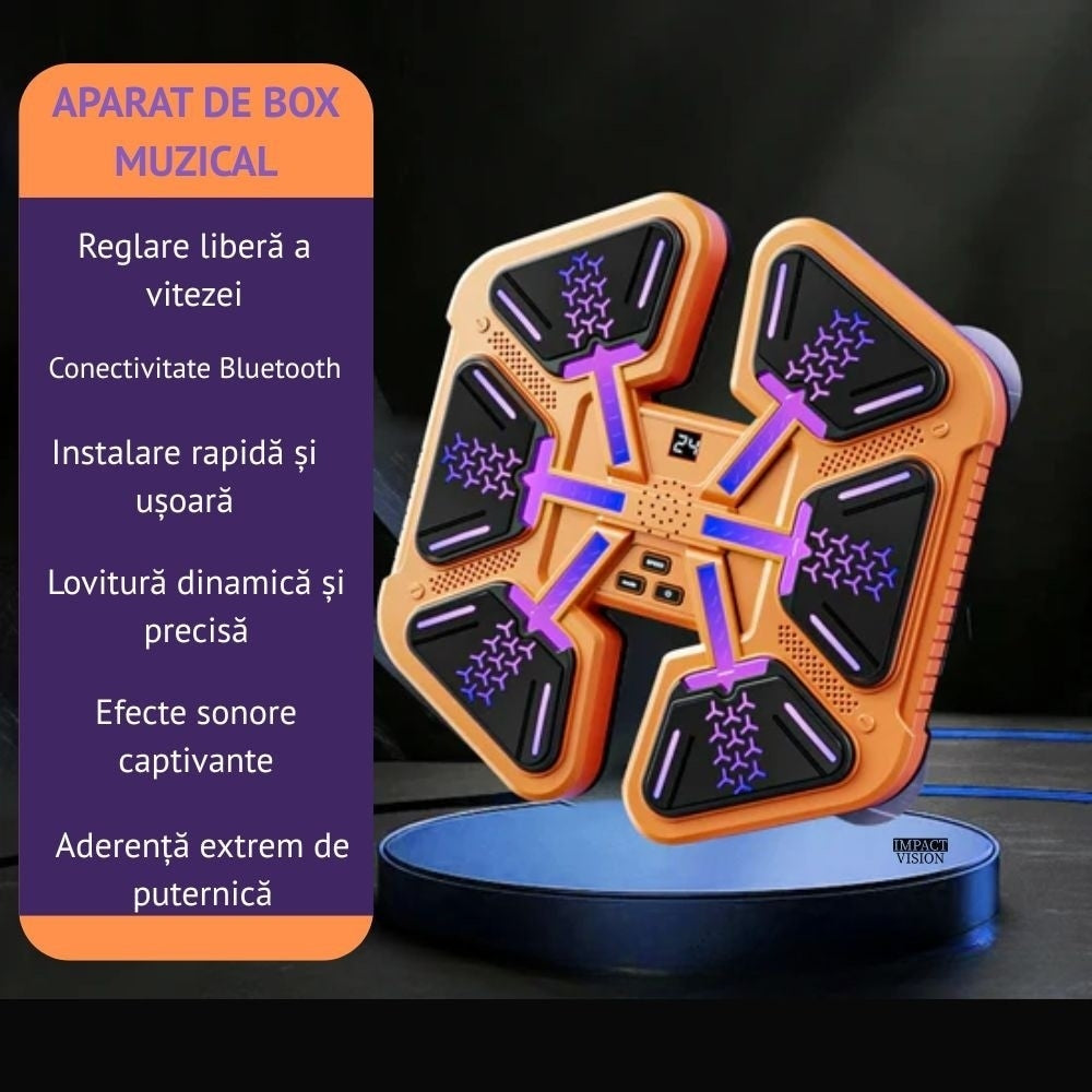 Aparat Box Interactiv cu Bluetooth și LED