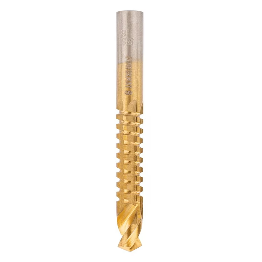 Set 6 Burghie HSS Titan Conice Si Zimtate | Pentru Metal Lemn Otel | Rezistente Uzura | Precizie Ridicata | Cutie Depozitare