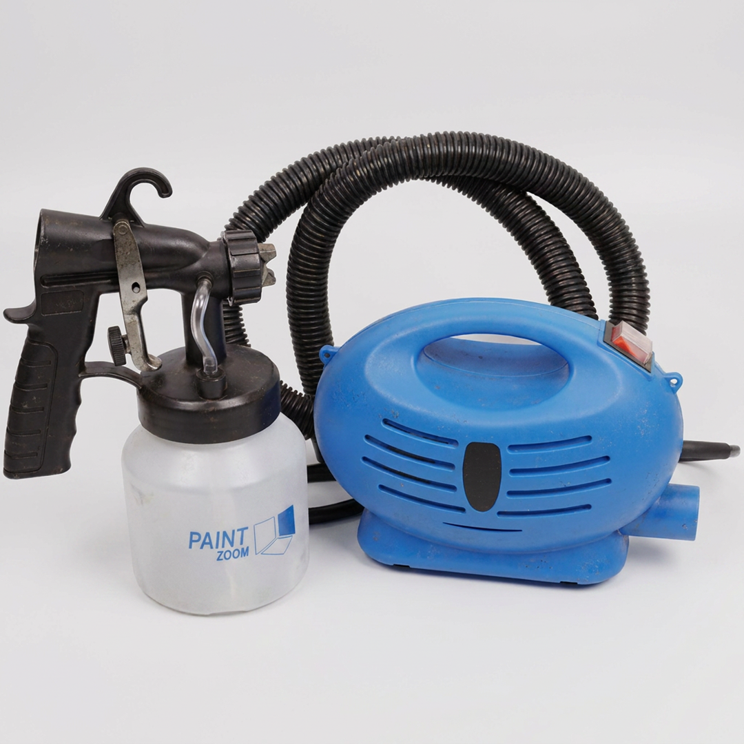 Pistol de Vopsit Electric 650W | Rezervor 800ml | 3 Moduri Pulverizare | Furtun 1.5m | Interior Exterior | Pereti Lemn Metal Beton