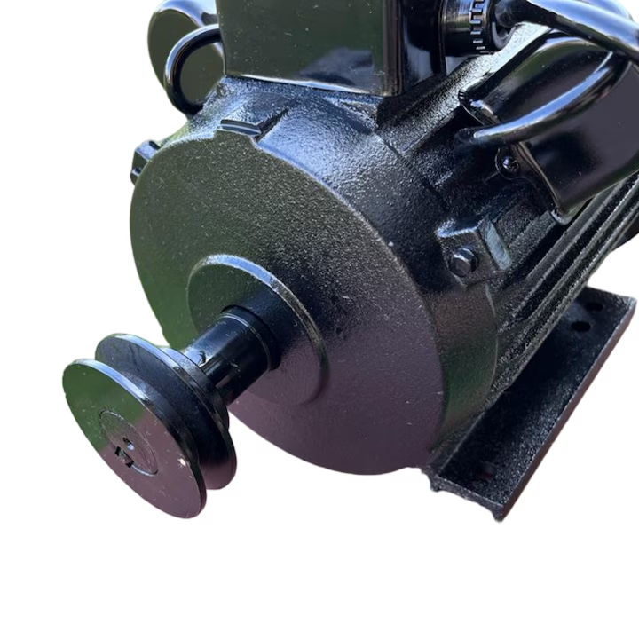 Motor Electric Monofazat 5kW 1400 RPM | Bobinaj Cupru | Carcasa Fonta | Condensatori Inclusi | Fulia Otel