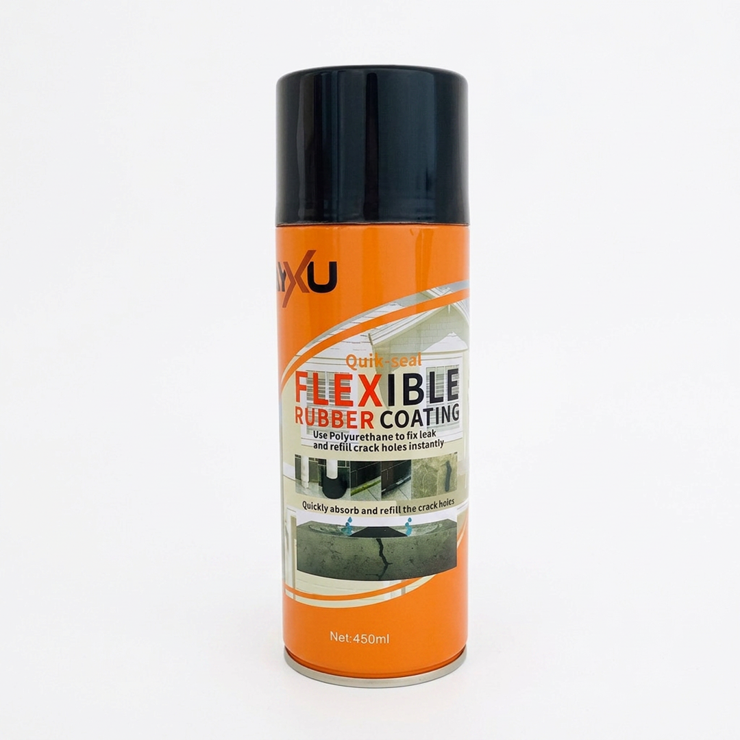 Spray Cauciuc Lichid pentru Etansare si Impermeabilizare | Aplicare Rapida | Rezistent la Apa | pentru Beton, PVC, ABS si MDF