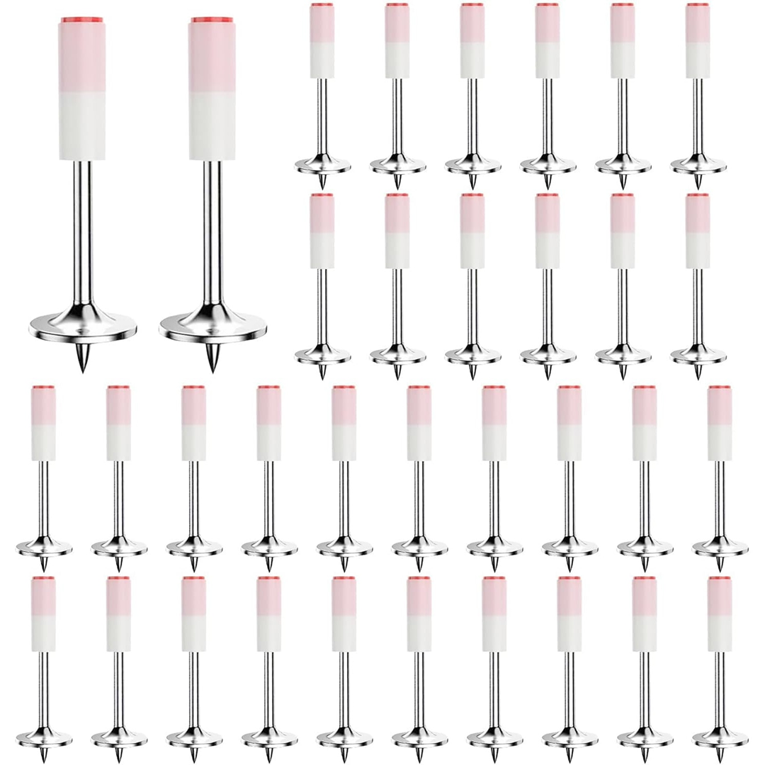 Set Cuie Tip Ciuperca Pentru Pistol | Autopropulsare | 100 Bucati Nituri | 7.3 mm | Pentru Fixare Profesionala