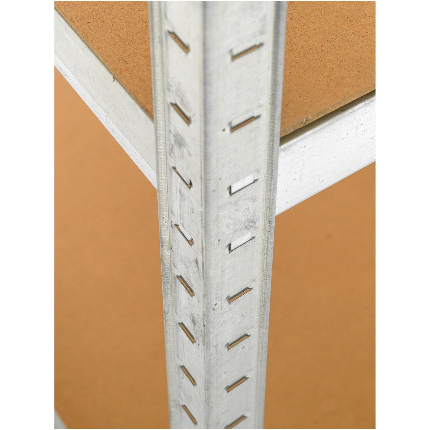Raft Metalic Depozitare 5 Polite | Structura Otel Galvanizat | Montaj prin Clipsare | Capacitate 875Kg | Diverse Dimensiuni