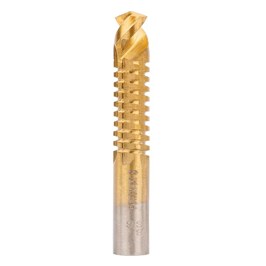 Set 6 Burghie HSS Titan Conice Si Zimtate | Pentru Metal Lemn Otel | Rezistente Uzura | Precizie Ridicata | Cutie Depozitare
