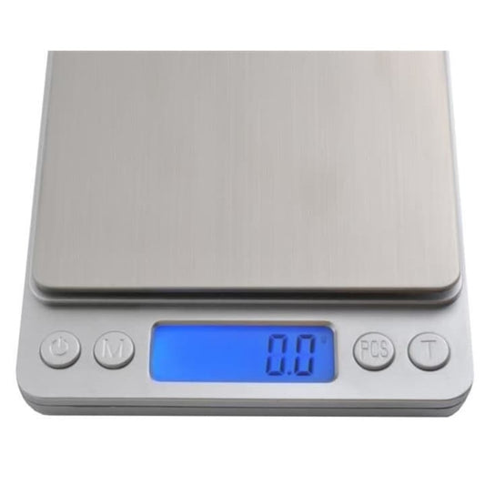 Cântar Electronic Digital cu Ecran LCD Iluminat și Funcție TARA – Cantărește cu precizie de la 0.1 g