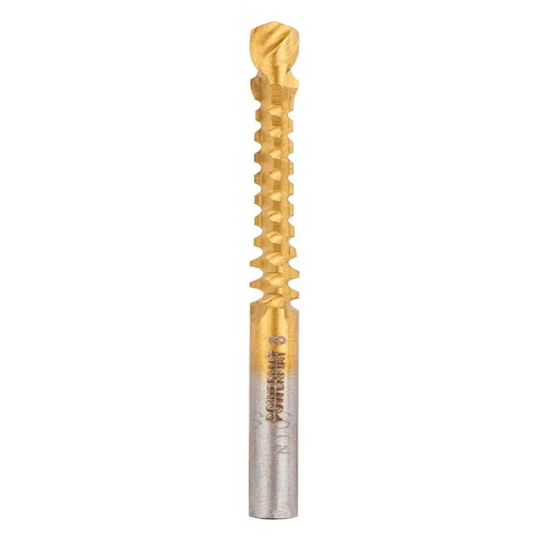 Set 6 Burghie HSS Titan Conice Si Zimtate | Pentru Metal Lemn Otel | Rezistente Uzura | Precizie Ridicata | Cutie Depozitare