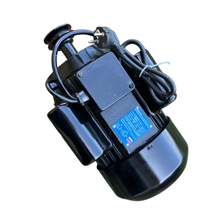 Motor Electric Monofazat 5kW 1400 RPM | Bobinaj Cupru | Carcasa Fonta | Condensatori Inclusi | Fulia Otel