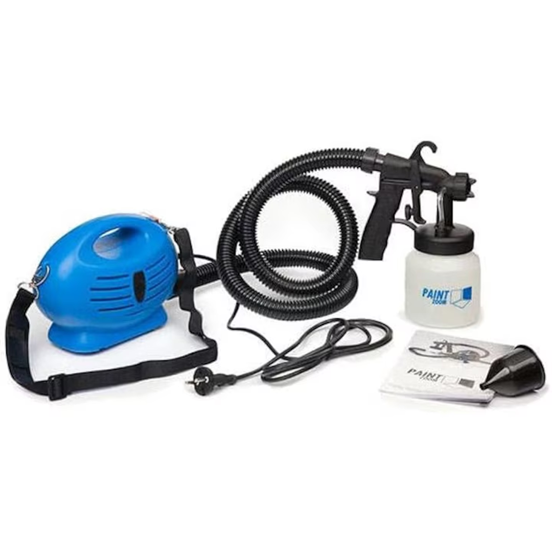 Pistol de Vopsit Electric 650W | Rezervor 800ml | 3 Moduri Pulverizare | Furtun 1.5m | Interior Exterior | Pereti Lemn Metal Beton