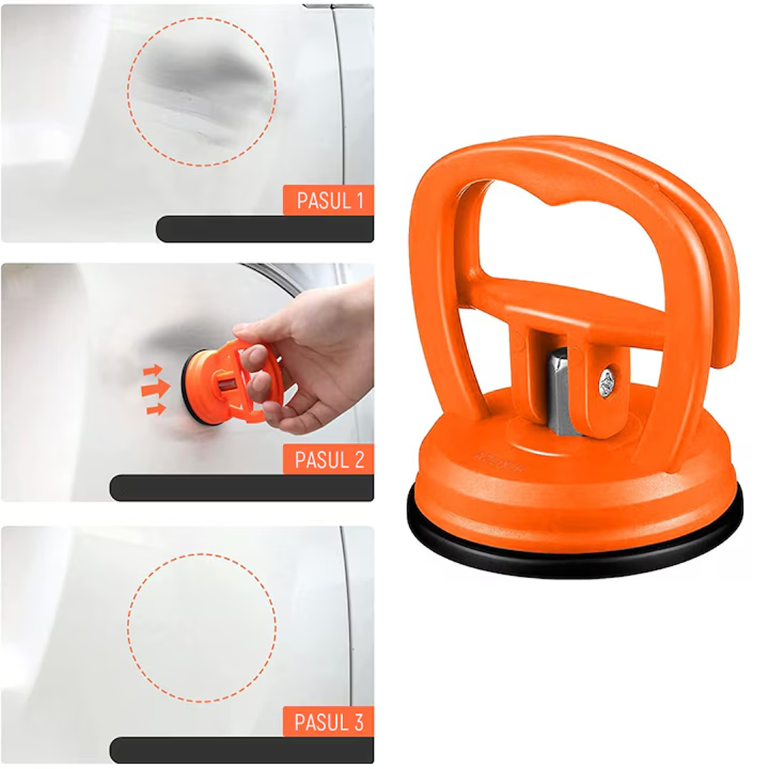 Set 3 Ventuze Profesionala Indreptare Tabla Auto | Aspiratie Puternica | Fara Zgarieturi | Pentru Caroserie Sticla Gresie | Multifunctional