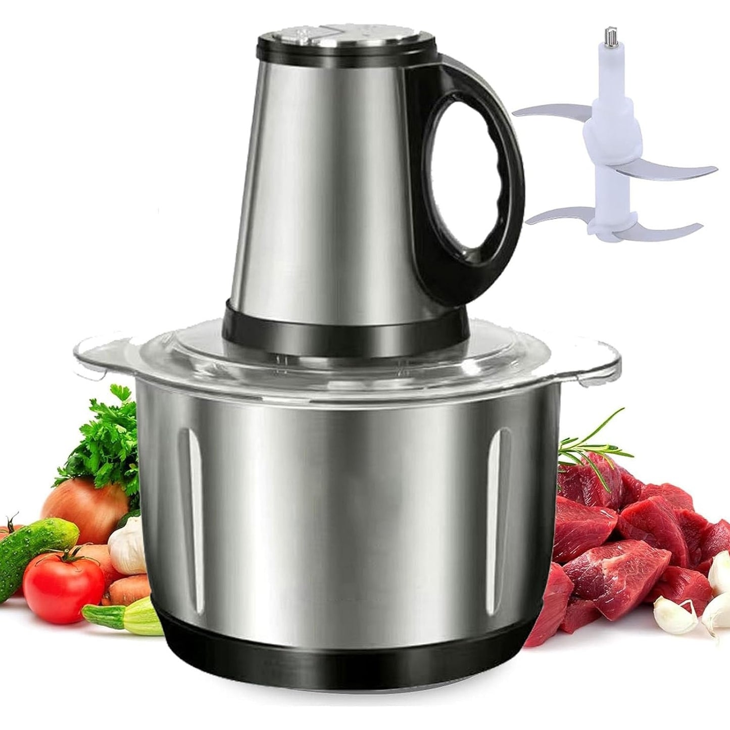 Tocator Electric Profesional Cu Vas Inox  Lame Inox | Variante Disponibile 2L