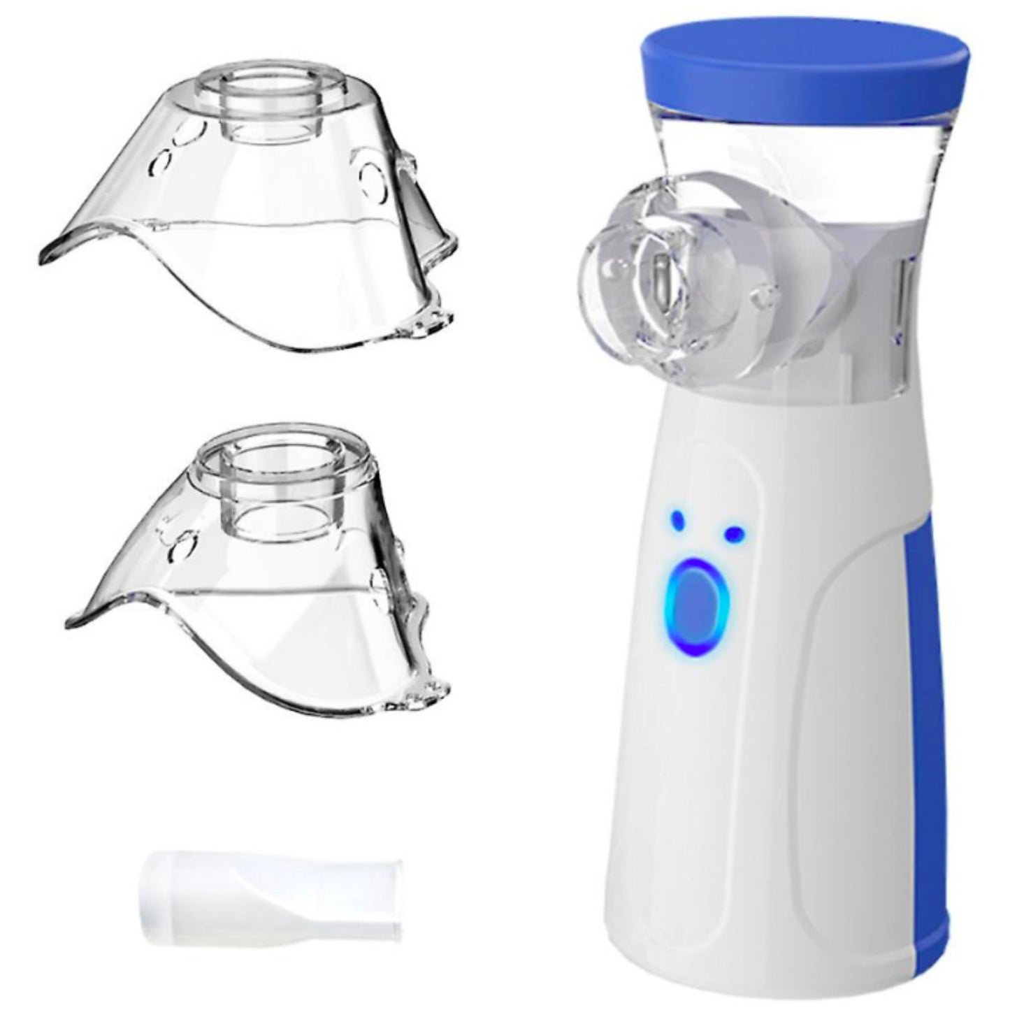 Nebulizator Portabil Ultrasonic | Aparat Aerosoli Tehnologie Mesh Cu Accesorii Si Oprire Automata