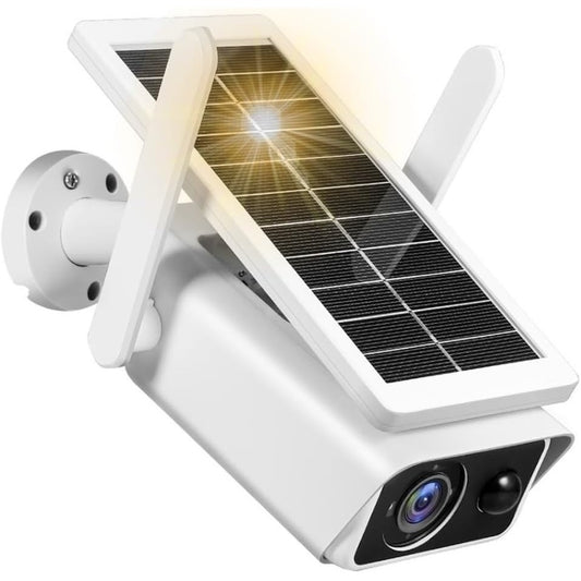 Camera IP WiFi Solara | Full HD 1080P, Senzor PIR, Night Vision 20m, Audio Bidirectional, Card 64GB Inclus, IP66