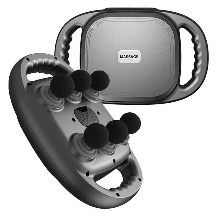 Aparat De Masaj Muscular Profesional | 6 Capete | Afisaj LED | 9 Trepte Viteza | Recuperare Rapida Si Relaxare Profunda