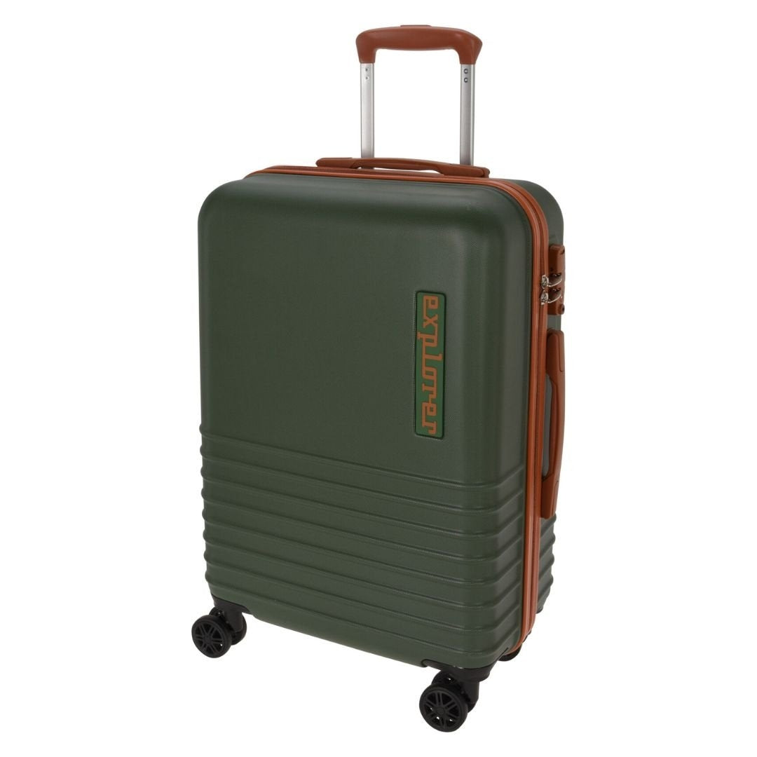 Set 3 Trolere ProWorld Explorer | ABS | 72 / 61 / 53 cm | Roti 360° | Inchidere cu Cod