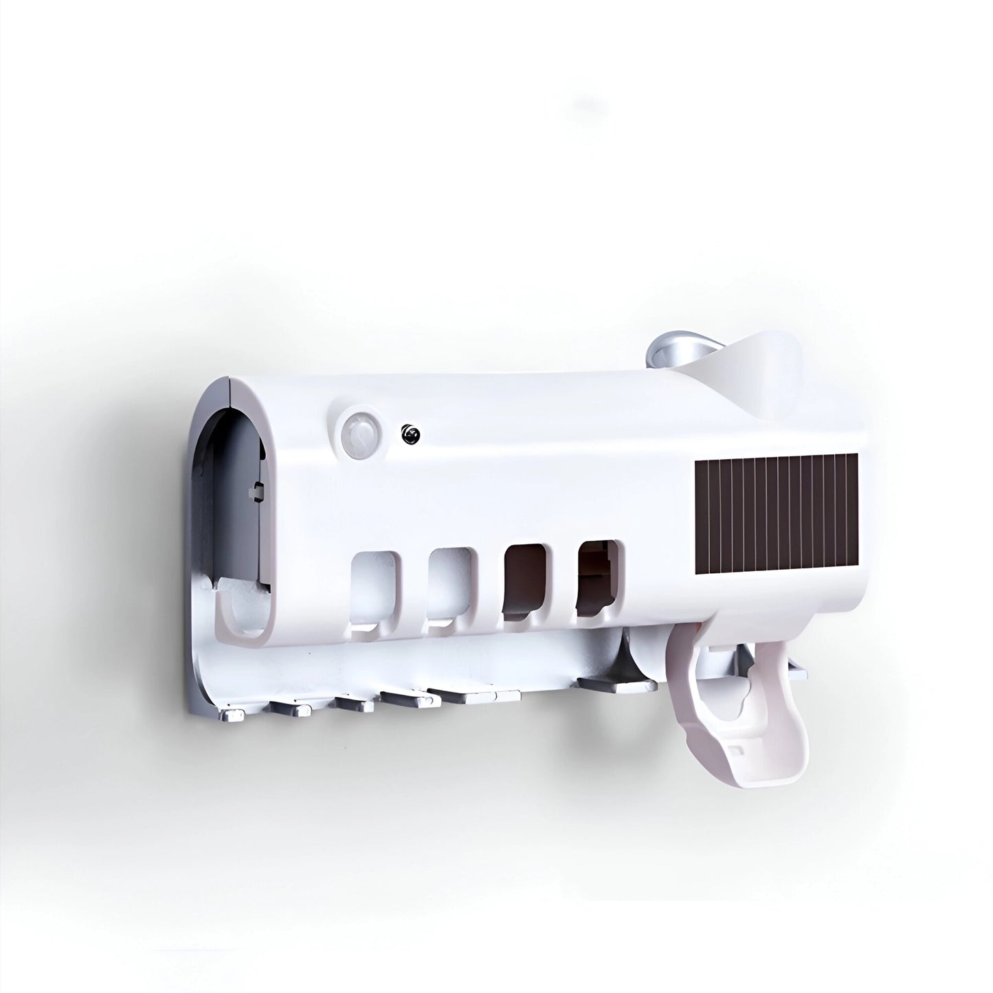 Dozator Pastă De Dinți Cu Sterilizator UV Pentru Periuțe | Încărcare USB | Suport 4 Periuțe