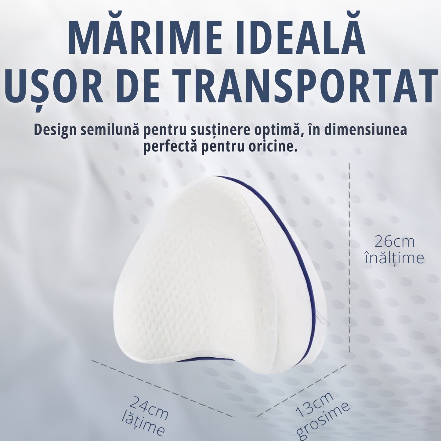 Set 2 Perne Ortopedice Pentru Genunchi Si Picioare | Spuma Memory Foam | Suport Lombar & Corectarea Posturii