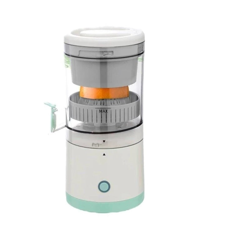 Storcator Electric Portabil Citrice Reincarcabil | 360° Automat | USB | 400ml | Detasabil Si Usor De Curatat | Alb