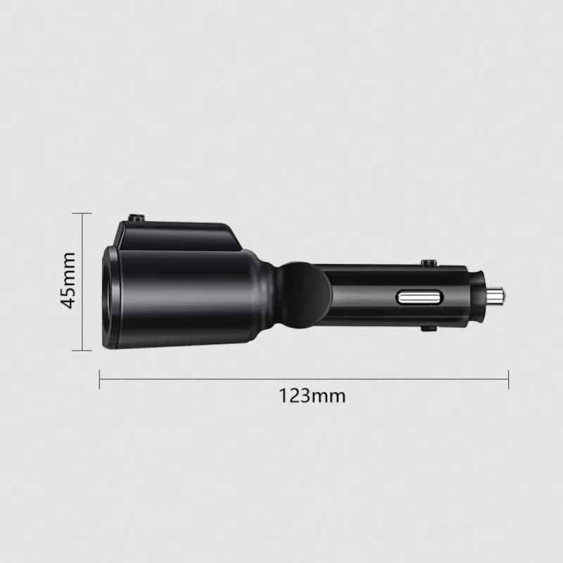 Modulator FM cu bluetooth, Incarcator Auto 2 USB, MP3, Handsfree, 12V-24V