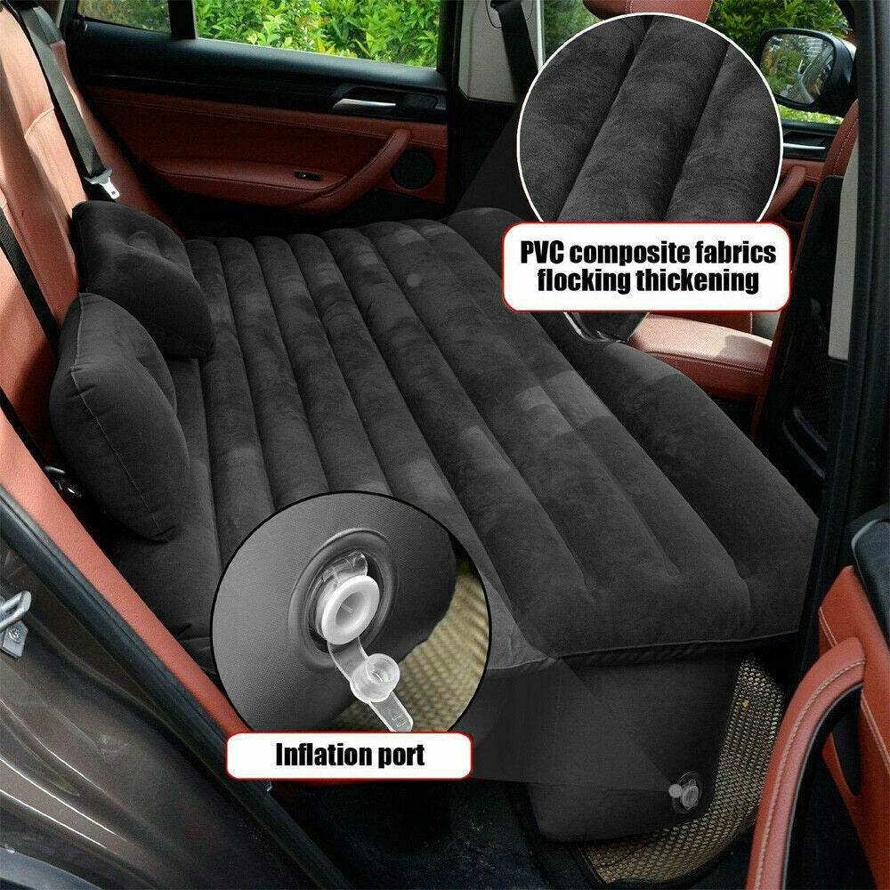 Saltea auto gonflabila Travel Bed pentru bancheta masinii, suporta 600 kg