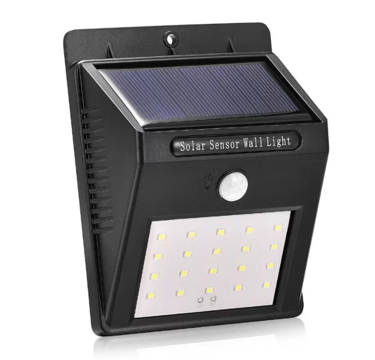 Set 6 lampi solare cu 30 led - senzor de lumina