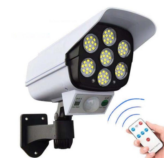 Lampa solara tip camera falsa de supraveghere 77 LED Aden