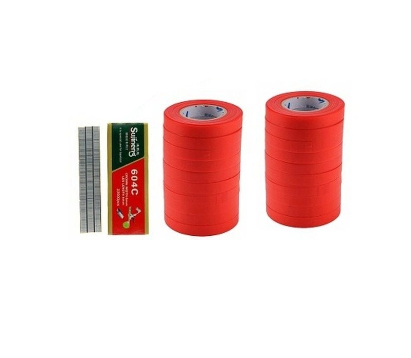 Set 20 de role + 10.000 de capse pentru aparat de legat vita de vie WerStil