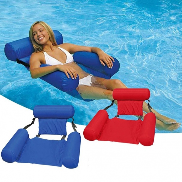 1 + 1 PROMO - Scaun plutitor gonflabil pentru piscina
