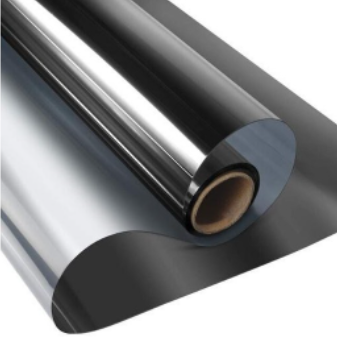 Folie reflexiva pentru geamuri interioare, cu efect de oglinda, protectie solara UV45X300 cm