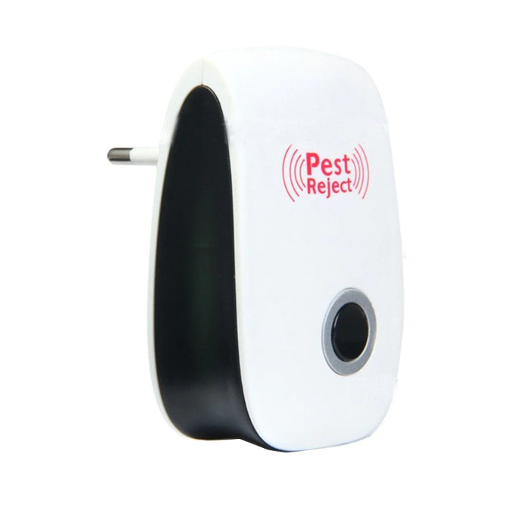 Set 3x Dispozitiv Antidaunatori Ultrasonic | Pest Reject | Fara Chimicale | Priza 220V | Protectie 80mp | Lumina Veghe