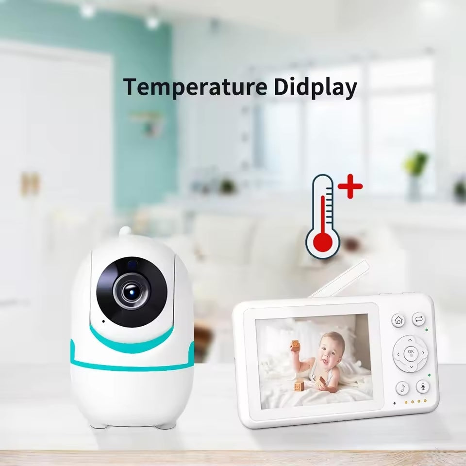 Monitor Bebe 3.2 inch – Supraveghere Video și Audio Wireless