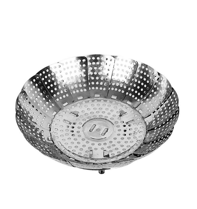 1 + 1 GRATIS - Sită din inox pentru gătit la aburi