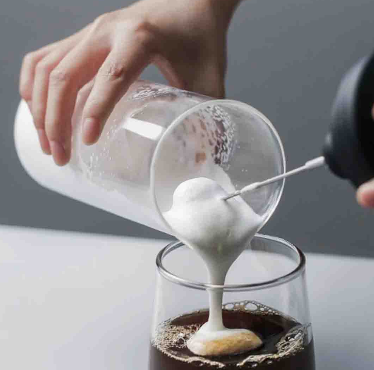 Mixer Spumant Lapte, Cappuccino Recipient Sticla, 450 mL
