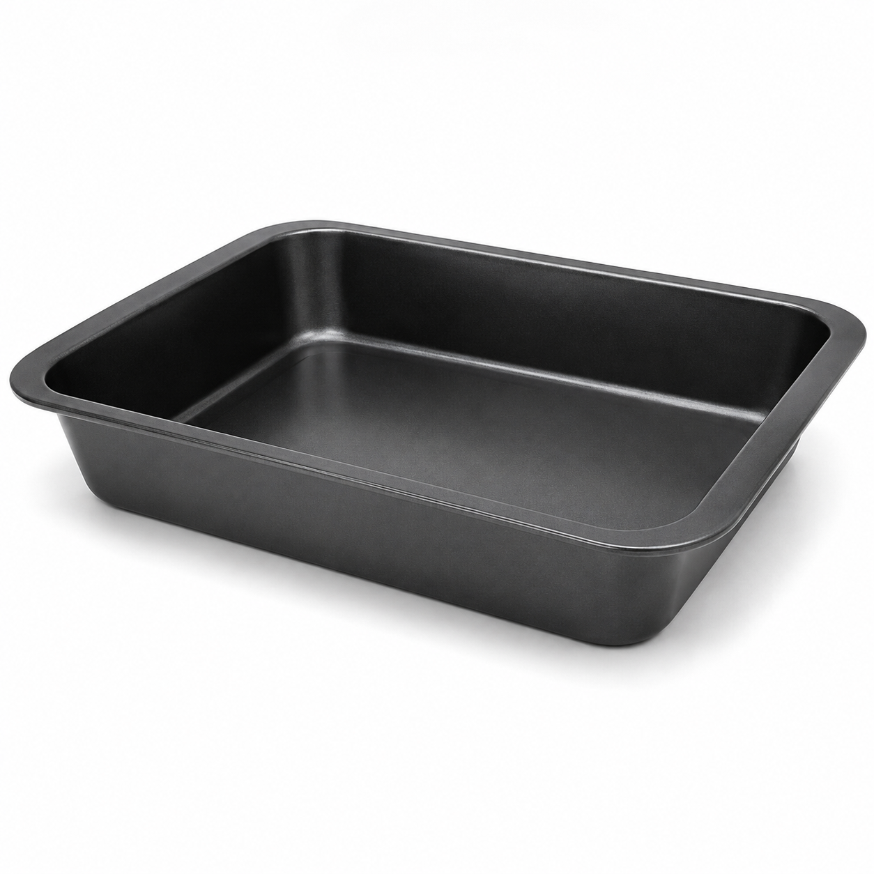 Tava Cuptor Metal | 42 x 28.5 x 5 cm | Dreptunghiulara | Pentru Friptura, Legume, Prajituri si Preparate la Cuptor