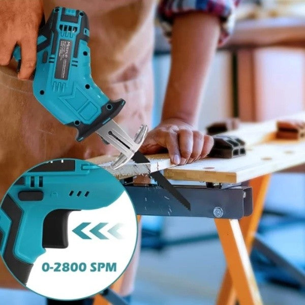 Fierastrau Alternativ Werstil cu Acumulator 48V | 2 Acumulatori, Pânze Incluse