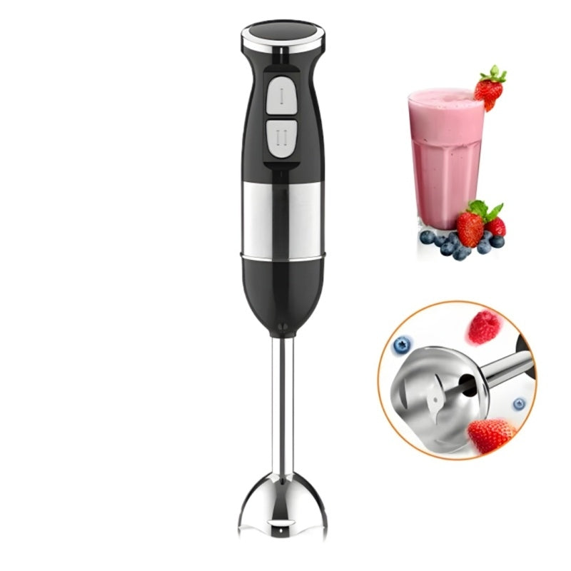 Blender Vertical 500W cu 2 Viteze, Tocător, Tel și Pahar Gradat de 600 ml