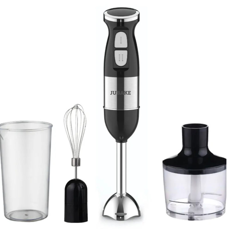 Blender Vertical 500W cu 2 Viteze, Tocător, Tel și Pahar Gradat de 600 ml