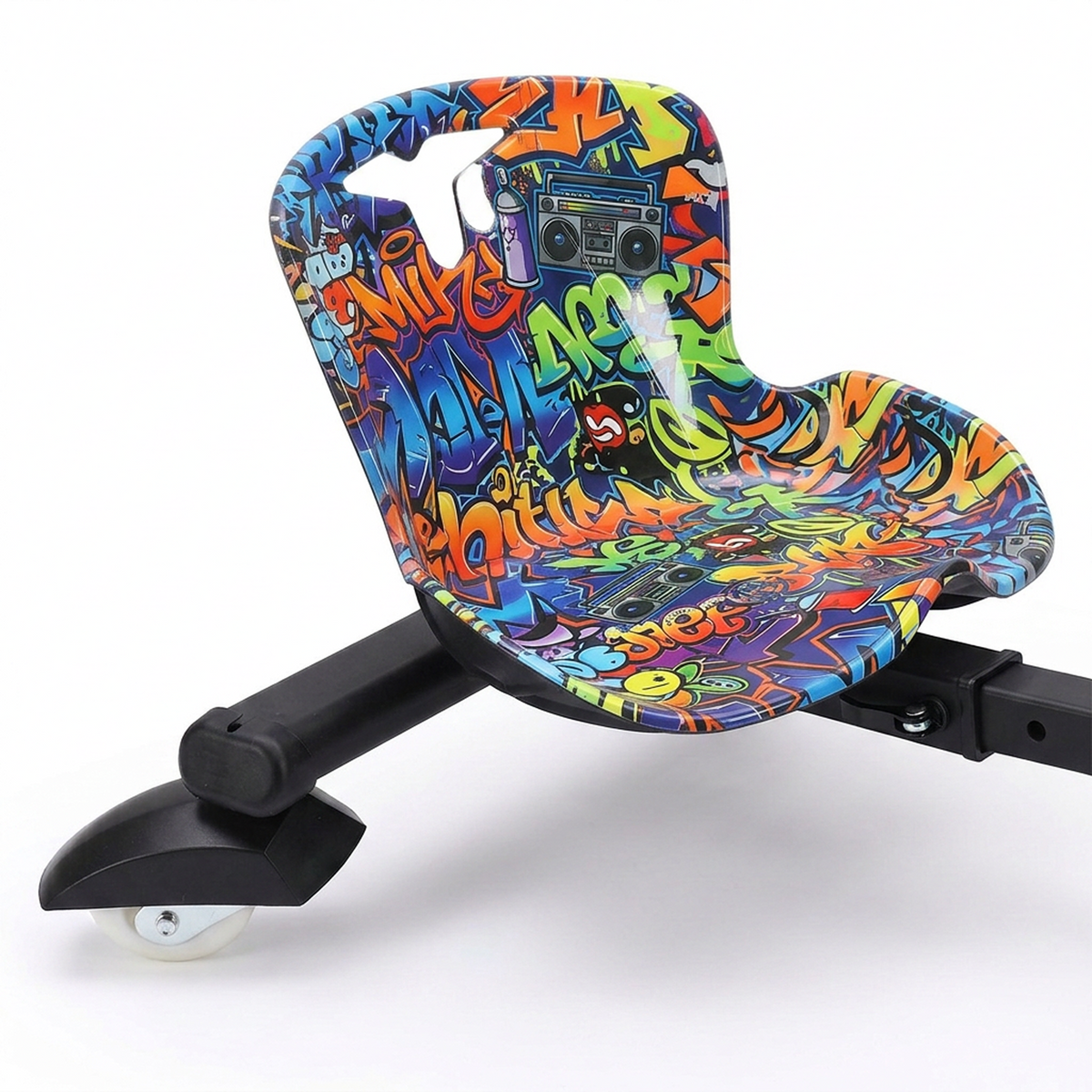 Tricicletă Electrică de Drift pentru Copii 350W, 36V, Bluetooth, LED, Design Graffiti