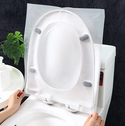 Set 50 de Protectii igienice pentru colac de toaleta
